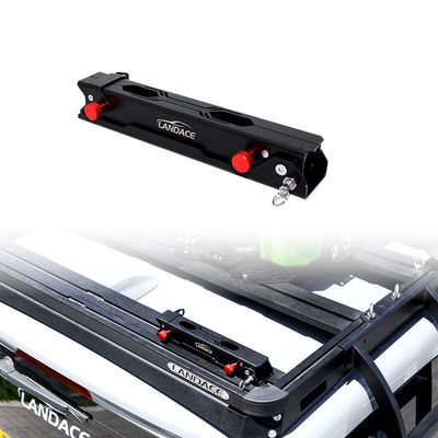 Suporte de porta-bandeira multifunção de liga de alumínio para Jeep Wrangler e outros automóveis