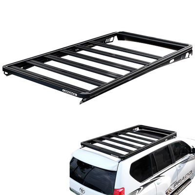 Landace Logo Mount 90 Fortuner 2023 Toyota Land Cruiser Serie 100 Roof Rack em preto