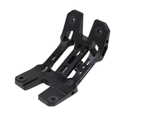 Wrangler Off-Road Silver Light Mounting Brackets com design altamente mecanizado CNC