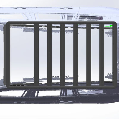 Equipamento de proteção de telhados de automóveis de alumínio para Toyota LC300