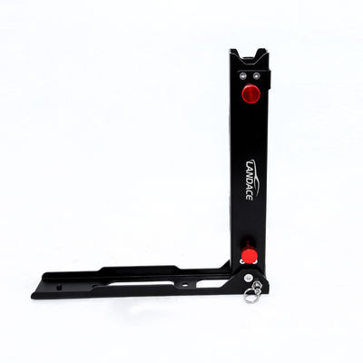Anodizante acabamento 4x4 liga de alumínio Hitch Mount bandeira suporte para mastro de bandeira universal