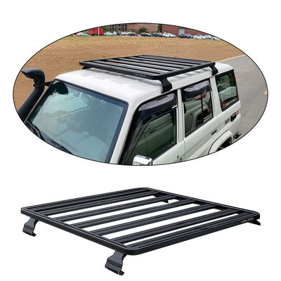 LC79 Black Car Roof Rack com liga de alumínio resistente à corrosão e à ferrugem