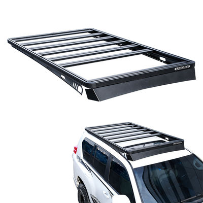 Montagem universal de telhado 4x4 Cesto de telhado para LC150 LC200 Alumínio liga Prata e Preto