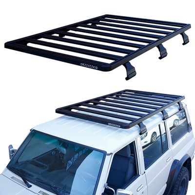 High-NISSAN Y60 Pickup Truck Roof Rack com alta liga de alumínio e montagem de telhado