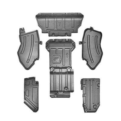 1810*870*8mm Off Road Alumínio Ligação Sob Motor Cobertura Lodo Flap Guarda Skid Plate para JEEP Wrangler JL JK