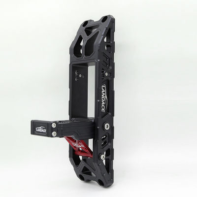 Pedal de pé de carro dobrável para Jeep Wrangler JL JK Hard Anodizing 4x4 Acessórios de veículos