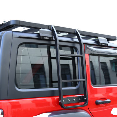 Acessórios exteriores de veículos de estilo mecânico 4x4 para 18-23 Wrangler Rubicon Jeep preto