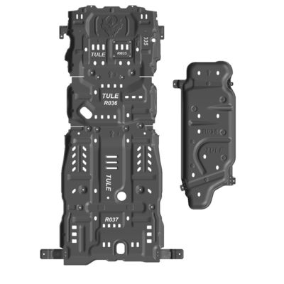 3mm 5mm 8mm espessado Alumínio Proteção Skid placa de liga de baixo da carroceria para JEEP Toyota Ford