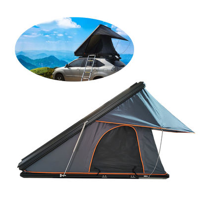 4x4 Offroad Impermeável Acampamento Triângulo Clamshell Tenda de teto duro Vehículo ao ar livre Tenda de telhado