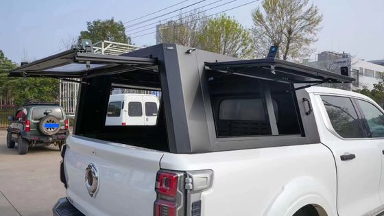 Serviço OEM aceito liga de alumínio grande parede Tonneau cobertura para GWM POER 80kg capacidade