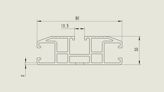 OEM Low Profile Black Powder Coating Aluminium Extrusion Roof Rack Platform para carro 4WD