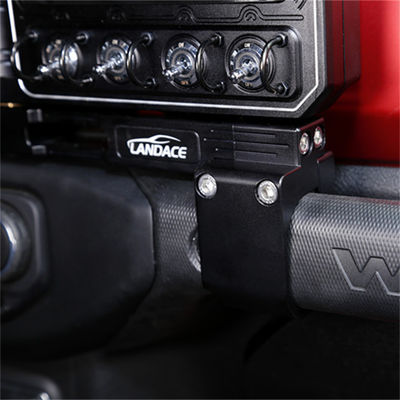 Painel de interruptor universal para veículos, painel de interruptor 4x4 anodizado duro