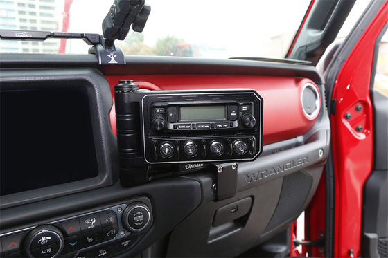 Painel de interruptor universal para veículos, painel de interruptor 4x4 anodizado duro