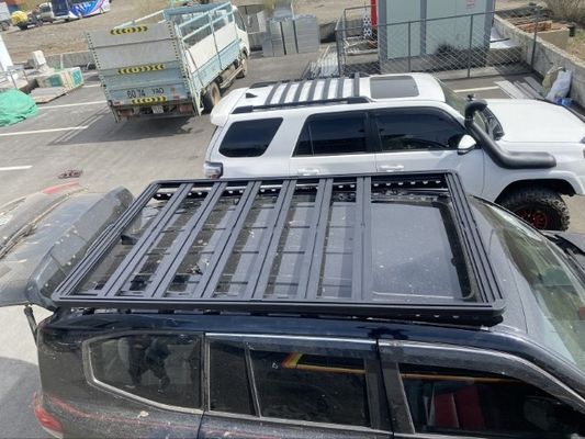 2270*1300*55mm Land Cruiser LC300 Cross Bars Elegante Alumínio Alloy Roof Racks para Toyota
