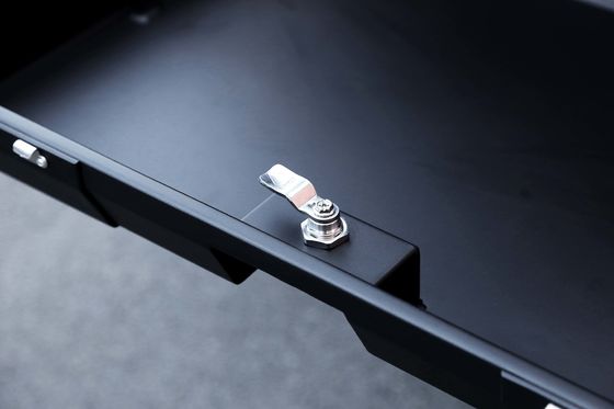 Instalação sem esforço 6063 Caixa de armazenamento de alumínio para Jeep Wrangler JL JK