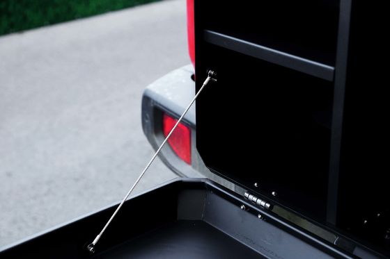 Acessórios exteriores de liga de alumínio para todo-o-terreno para Jeep Wrangler JK JL JT TANK 300 Caixa de armazenamento de porta traseira