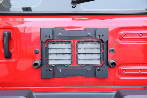 Acessórios exteriores de liga de alumínio para todo-o-terreno para Jeep Wrangler JK JL JT TANK 300 Caixa de armazenamento de porta traseira