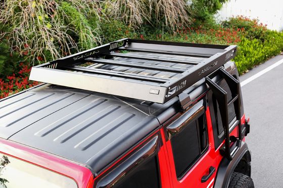 Wrangler JL Carro de Roof Rack Cesto AL6063 SS304 Cesto de carga
