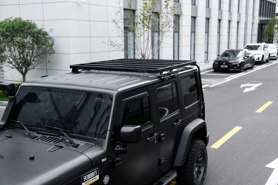 4X4 JK Acessórios para automóveis Porta-bagagens de liga de alumínio para estantes de telhado de automóveis Durável