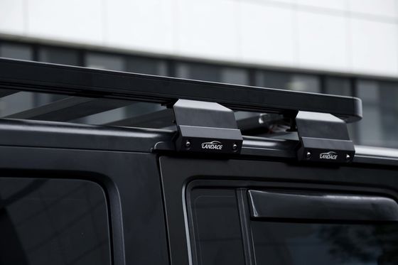 4X4 JK Acessórios para automóveis Porta-bagagens de liga de alumínio para estantes de telhado de automóveis Durável