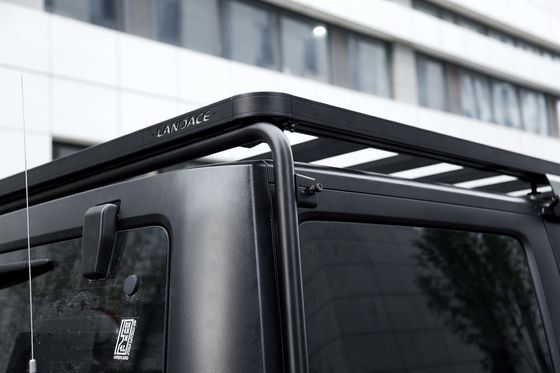 4X4 JK Acessórios para automóveis Porta-bagagens de liga de alumínio para estantes de telhado de automóveis Durável