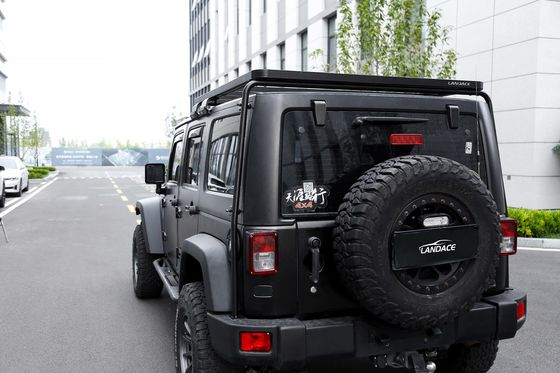 4X4 JK Acessórios para automóveis Porta-bagagens de liga de alumínio para estantes de telhado de automóveis Durável