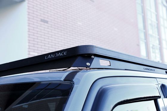 SS304 Montagem de espinha dorsal 4X4 Tanque 300 Acessórios Alumínio liga de baixo perfil Roof Rail Basket Cargo Carro Roof Racks para GWM