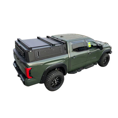 Cobertura de cama de caminhão de tipo duro de liga de alumínio durável Tonneau Cover para Toyota Tundra 2023