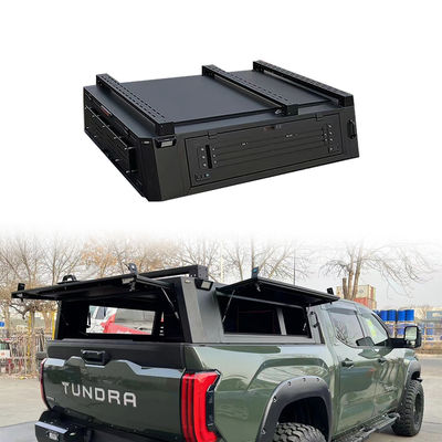 Cobertura de cama de caminhão de tipo duro de liga de alumínio durável Tonneau Cover para Toyota Tundra 2023