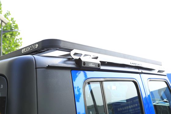 Roof Mount Off Road Alumínio Jeep Wrangler JL JK JT Equipamento de bagagem Opção de cor personalizada