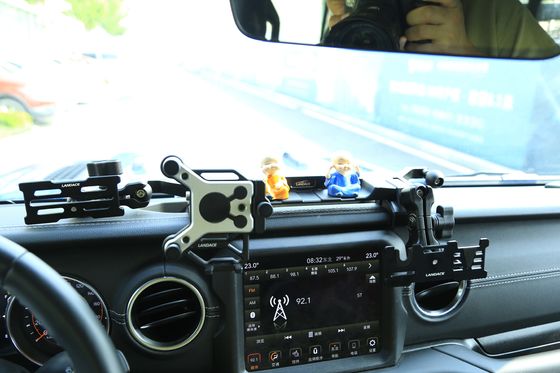 Multifuncional 4x4 Wrangler JL Acessórios de Carro Consola do Centro Bracket Alumínio