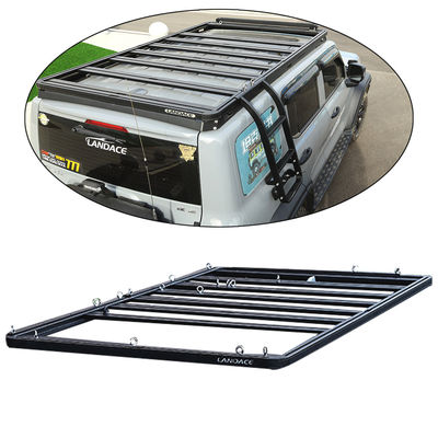 Equipa de bagagem para tanques de alumínio preto 4X4 Acessórios exteriores do veículo