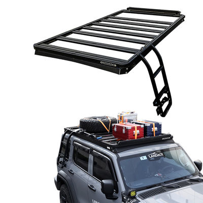 Equipa de bagagem para tanques de alumínio preto 4X4 Acessórios exteriores do veículo