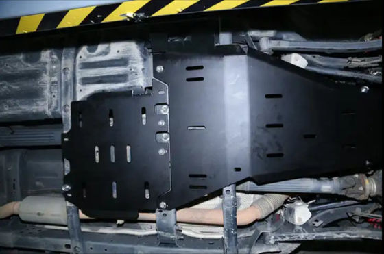 Cobertura de motor de proteção superior para Jeep Wrangler JL Full Skid Plate 2018- Prata