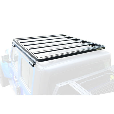 Acessórios de Alumínio Universal 4x4 Pickup Truck Roof Rack para Jeep JT Rack de Bagagem
