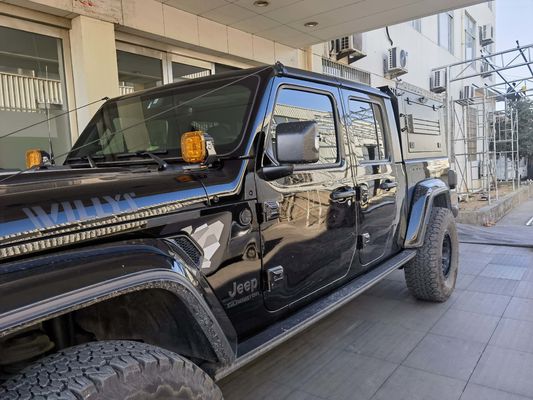 Bloqueio Gladiador JT 4x4 Acessórios Automóveis Alumínio Liga Pickup Caminhão Capa de cama Hardtop Canopy à prova d'água para Jeep