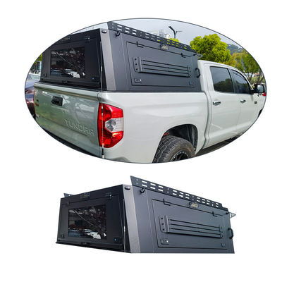 Sistema de porta-cama de caminhão de aço à prova d'água para vigas e coberturas duras Toyota Tacoma