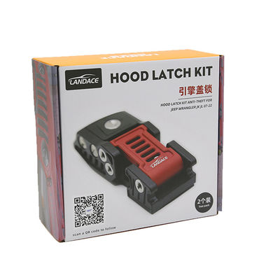 Peças para automóveis Customization direta Off-Road Hood Lock para Jeep Wrangler JL Alumínio