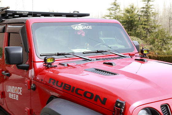Capa de antena de rádio de alumínio CNC preto para Jeep Wrangler JK Instalação sem problemas