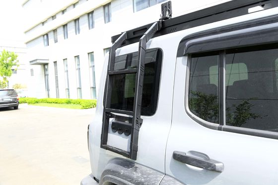 Posicionamento de montagem de empilhadeira fora da estrada Escadaria de automóvel Roof Rack Kit de adaptação de parede lateral para tanque 300