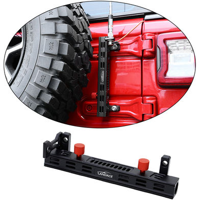 Jeep Wrangler JL JK 2012-2023 Flagpole Hitch Mount com liga de alumínio de alta resistência
