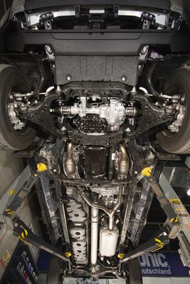 Placa de deslizamento completa para Toyota Tundra Chassis de proteção de carroceria cinza 4x4 Motor Cover