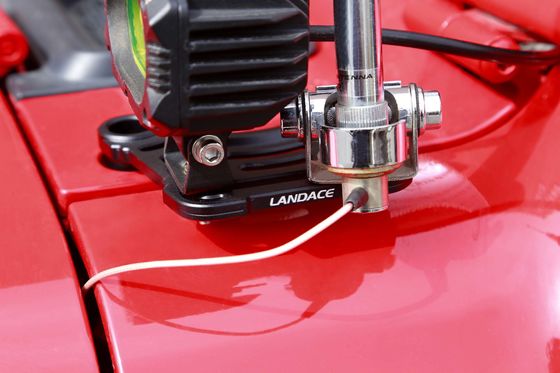 Alumínio liga A-Pillar Hood Mount Brackets Luz para Jeep Wrangler JL 134 * 107 * 25mm