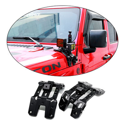 4x4 Offroad Acessórios Exteriores Alumínio Ligação Car Light Bracket Para Jeep Wrangler JL