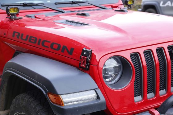 Alumínio Jeep Wrangler Jl Hood Lock OEM Jk Locking Hood Lock