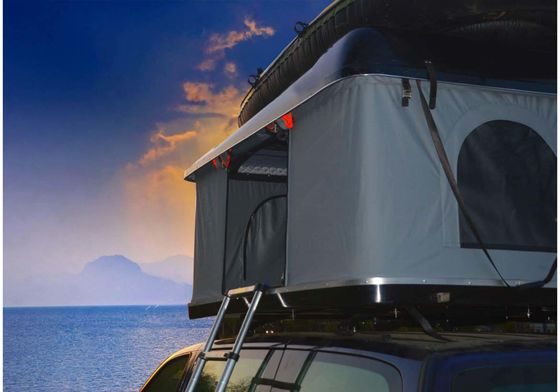 Tenda de telhado de campista à prova d'água com estrutura de um quarto e tamanho grande
