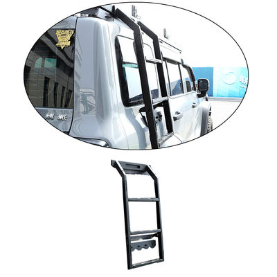 Tanque de aço inoxidável universal de estilo mecânico 300 4x4 Offroad Roof Rack Side Ladder para GWM