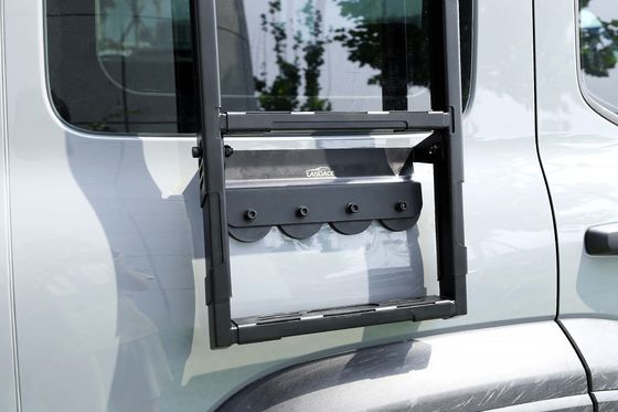 Tanque de aço inoxidável universal de estilo mecânico 300 4x4 Offroad Roof Rack Side Ladder para GWM