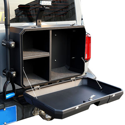 Caixa de ferramentas de armazenamento de porta traseira de eletroforese e revestimento em pó para tanque offroad 4x4 300