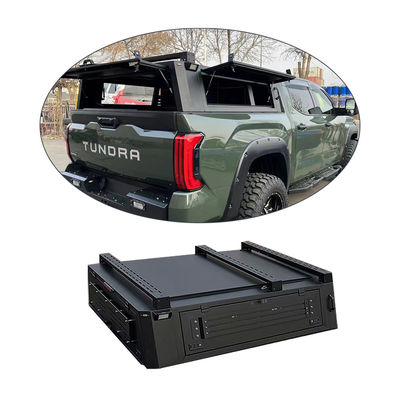 2023 Toyota Tundra Hardtop Canopy Locking Função Alumínio Alloy Truck Sistema de Cama Rack